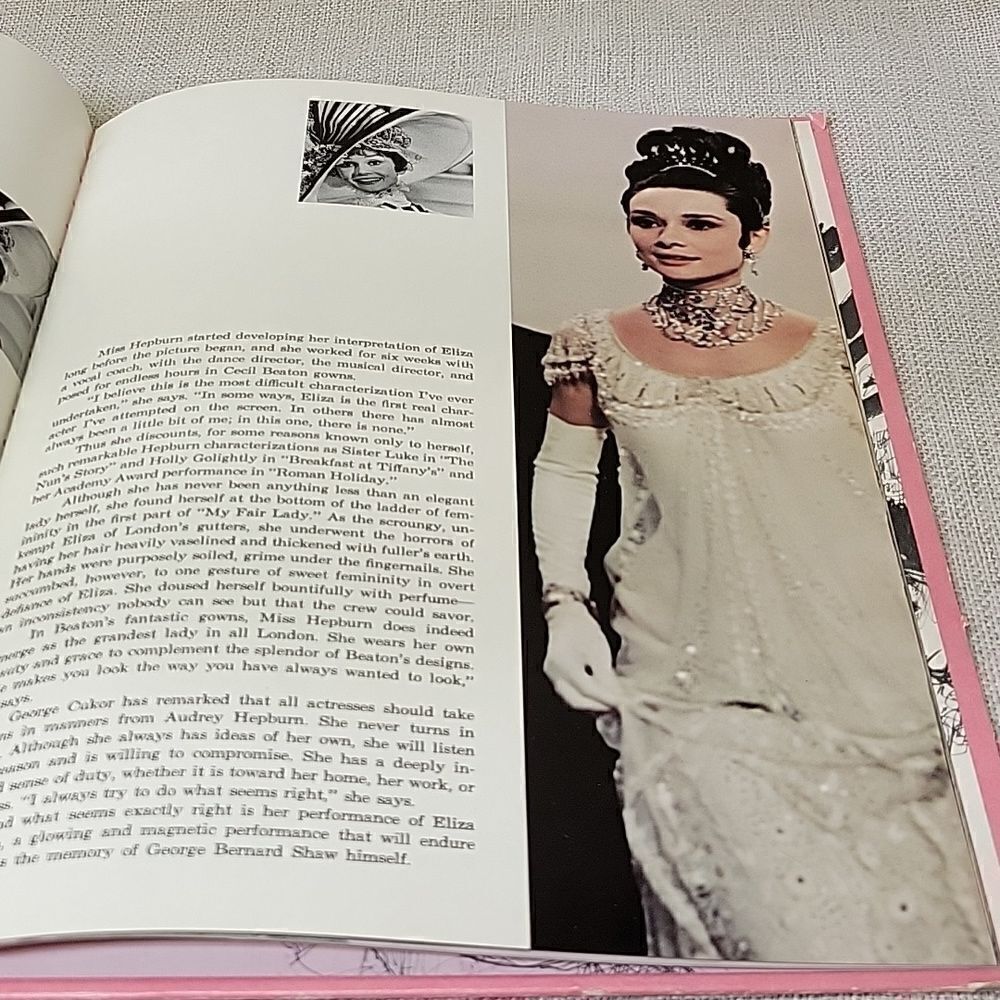 Vintage 1964 "My Fair Lady" WB Hardcover Book - Original plus vhs movies - Picture 12 of 12